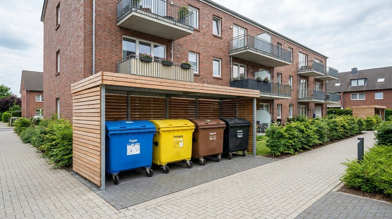 Betriebskosten senken: Wie professionelles Abfallmanagement Eigentümern und Verwaltungen Geld spart